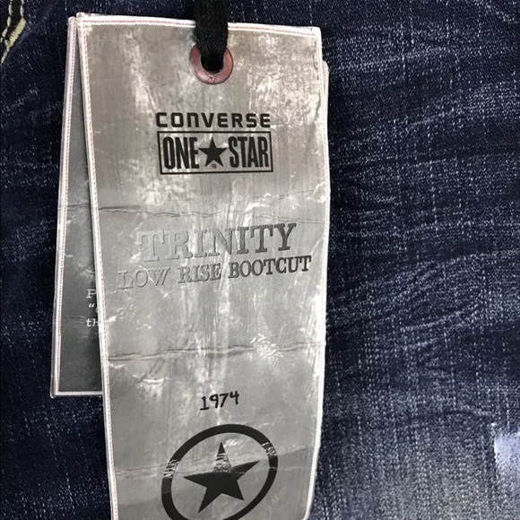 Converse One Star Women’s Boot Cut Jeans Size 32 - Picture 3 of 6